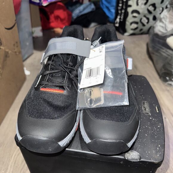 Adidas 5.10 Trailcross Clip-in Cycling Shoes Black Gray GZ9840 Women's Size 7.5* - Picture 2 of 6